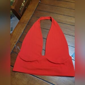 Womans size large halter top crop top